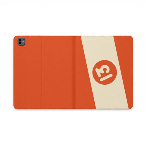 13 Ball Orange iPad Case