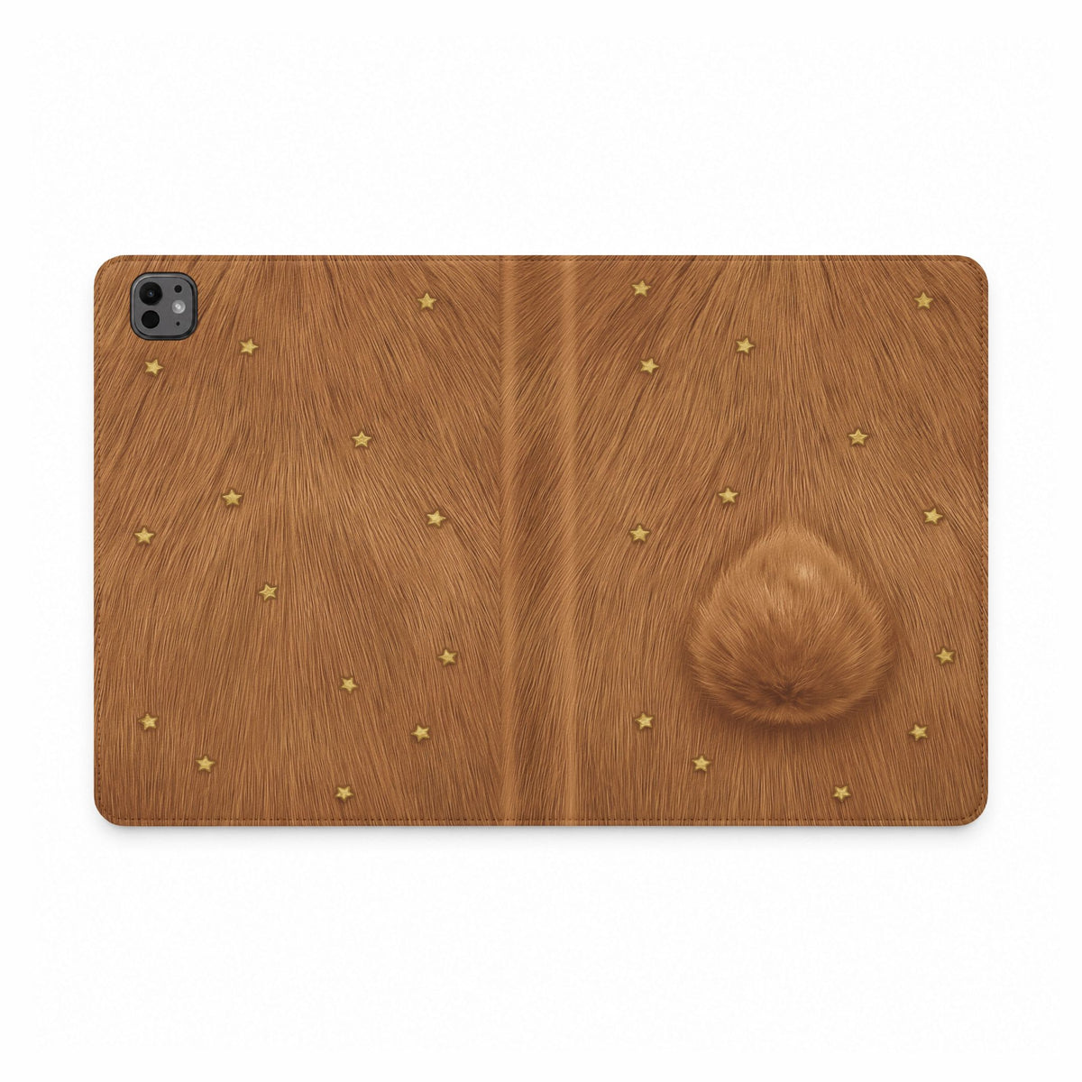 Brown Bunny Brass Stars iPad Case
