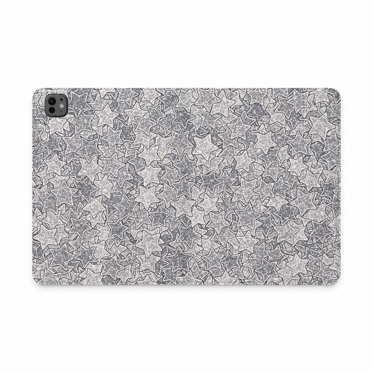 Star Stickers Silver iPad Case