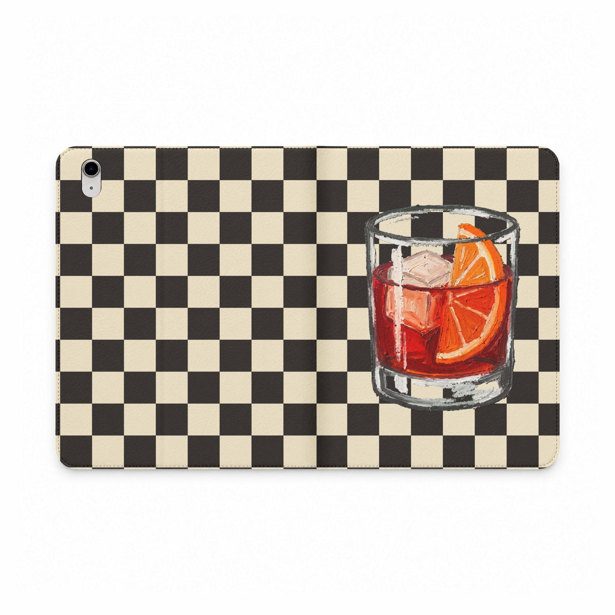 Negroni Checker iPad Case