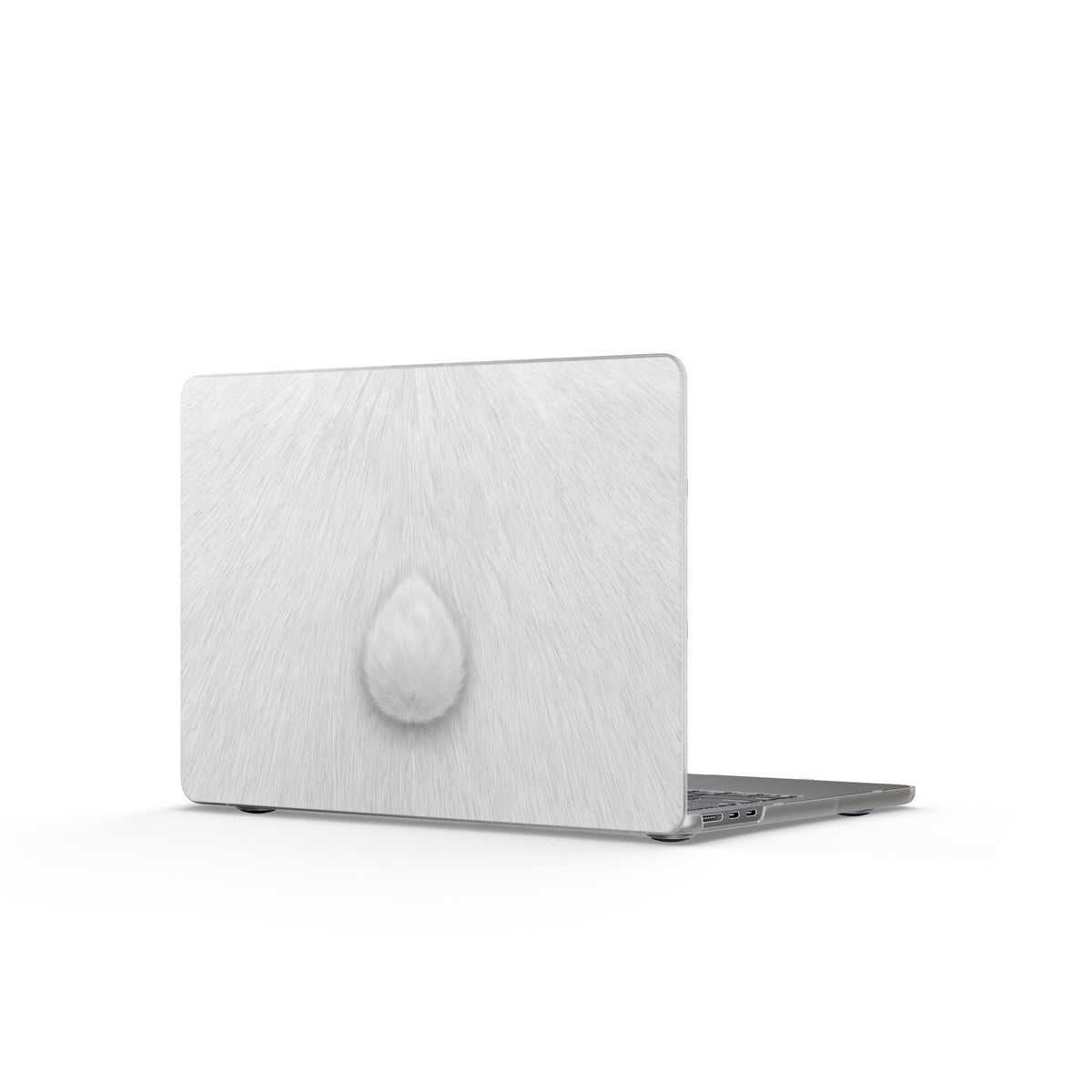 Bunny Fur MacBook Case