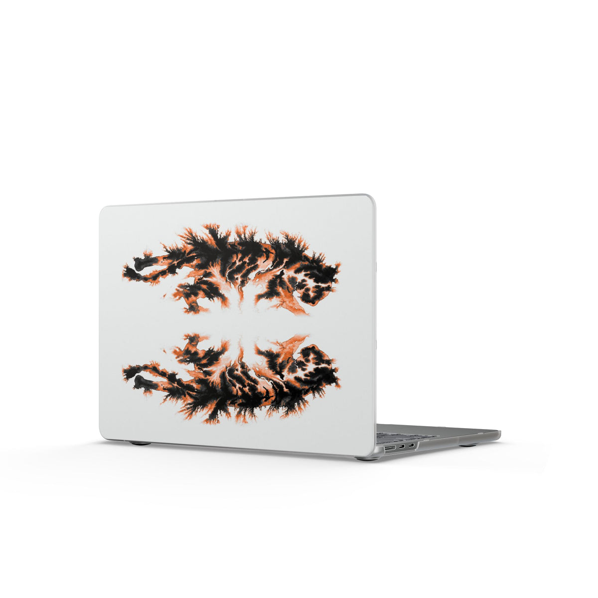 Watercolour Tigers Orange MacBook Case