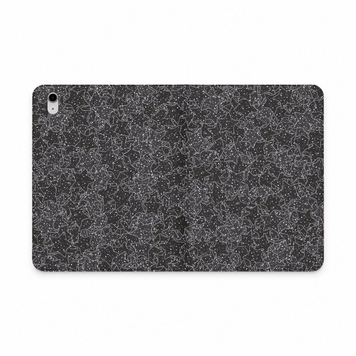 Star Stickers Black iPad Case