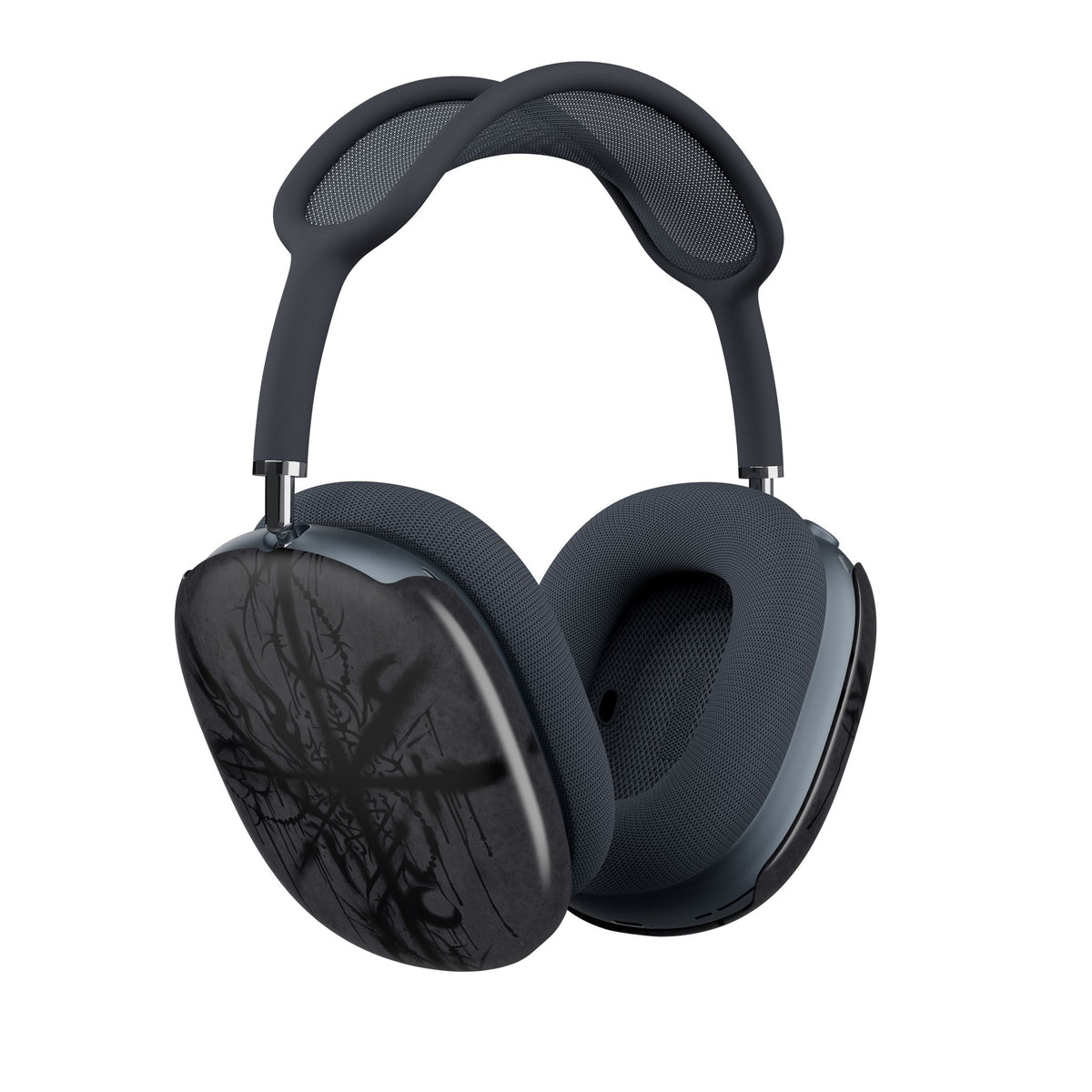 Graffiti Sigil Black AirPods Max Case