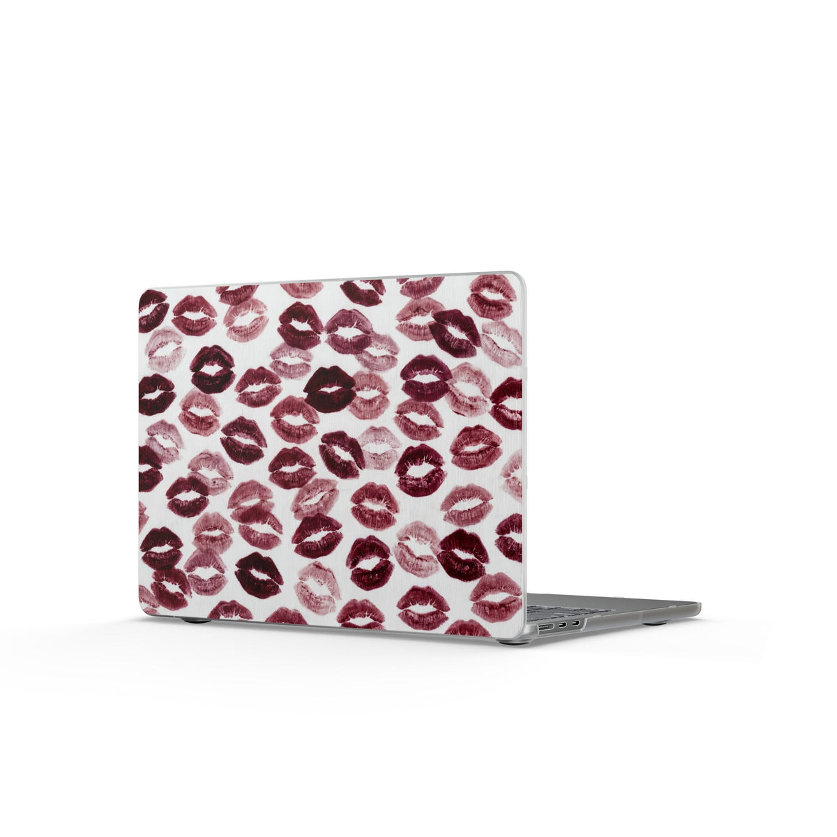 Burgundy Kisses MacBook Case