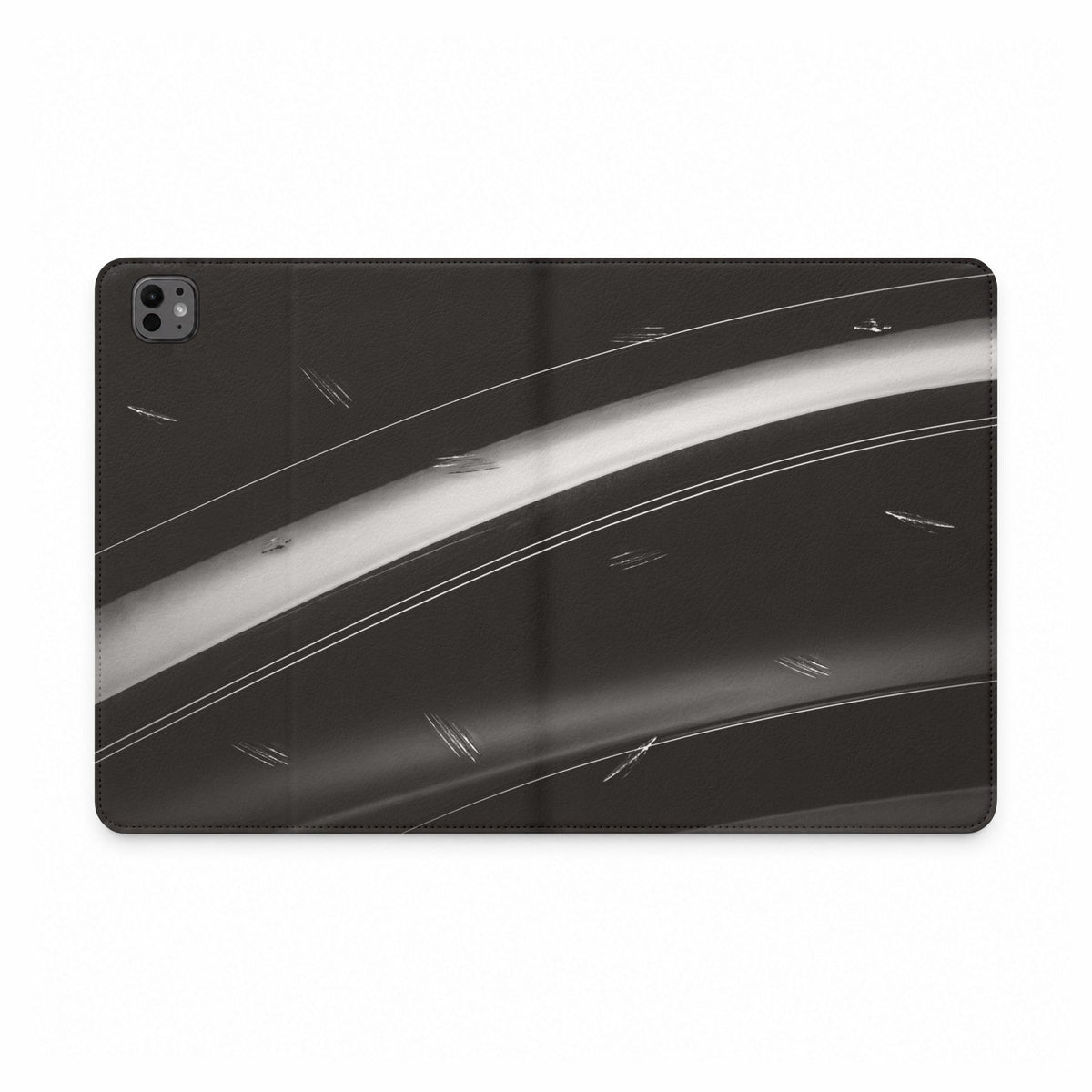 Car Paint Black iPad Case