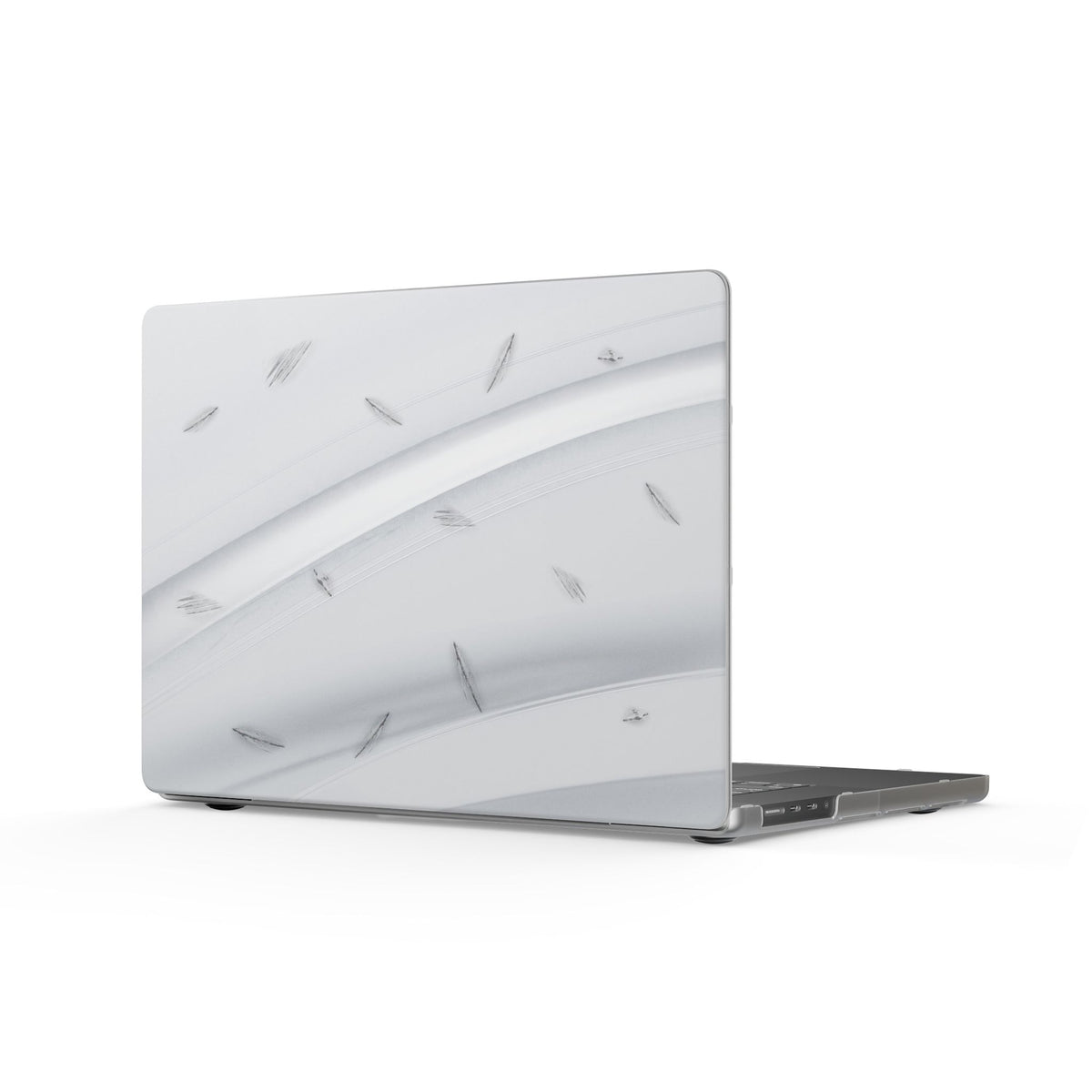 Car Paint White MacBook Case