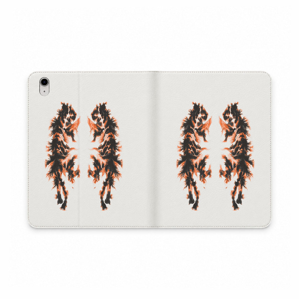 Watercolour Tigers Orange iPad Case