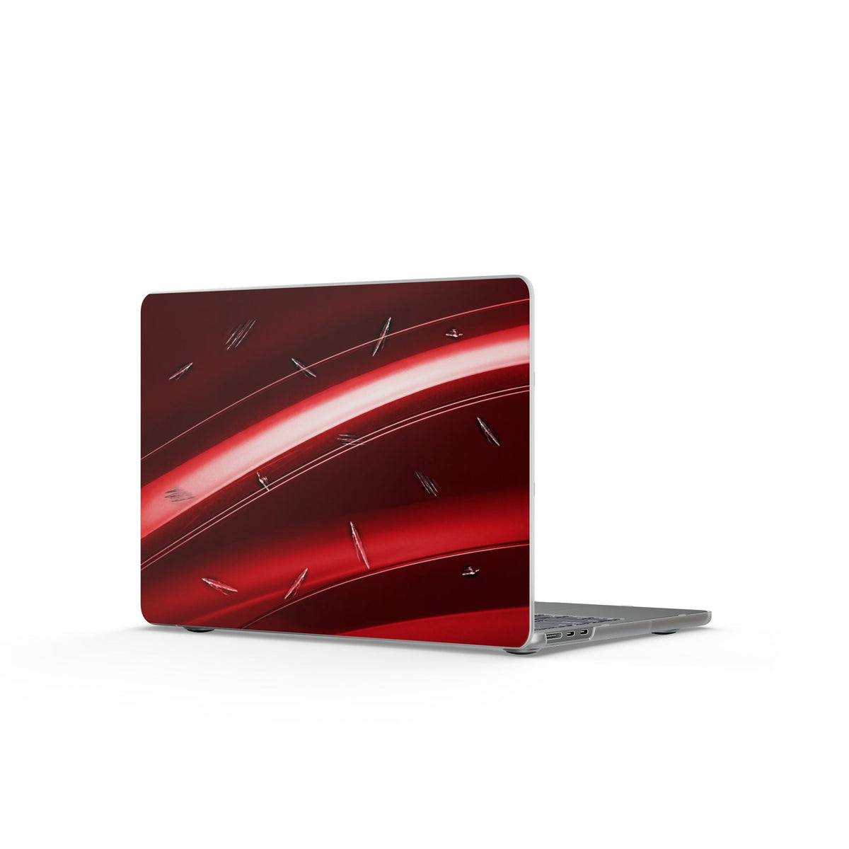 Car Paint Red MacBook Case