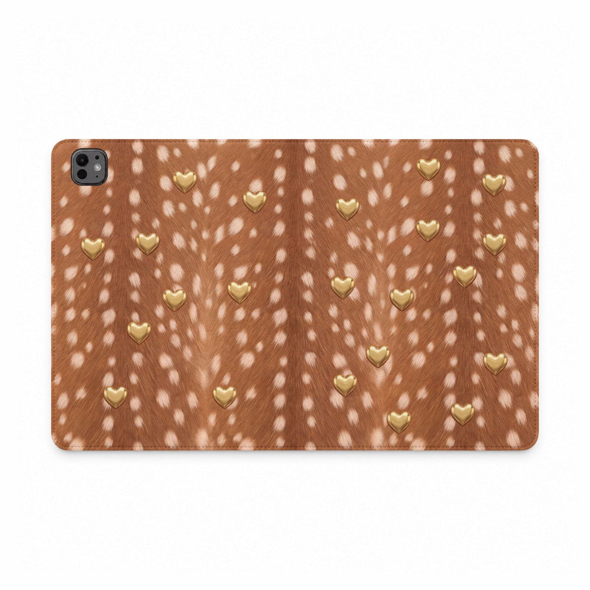 Fawn Hearts iPad Case