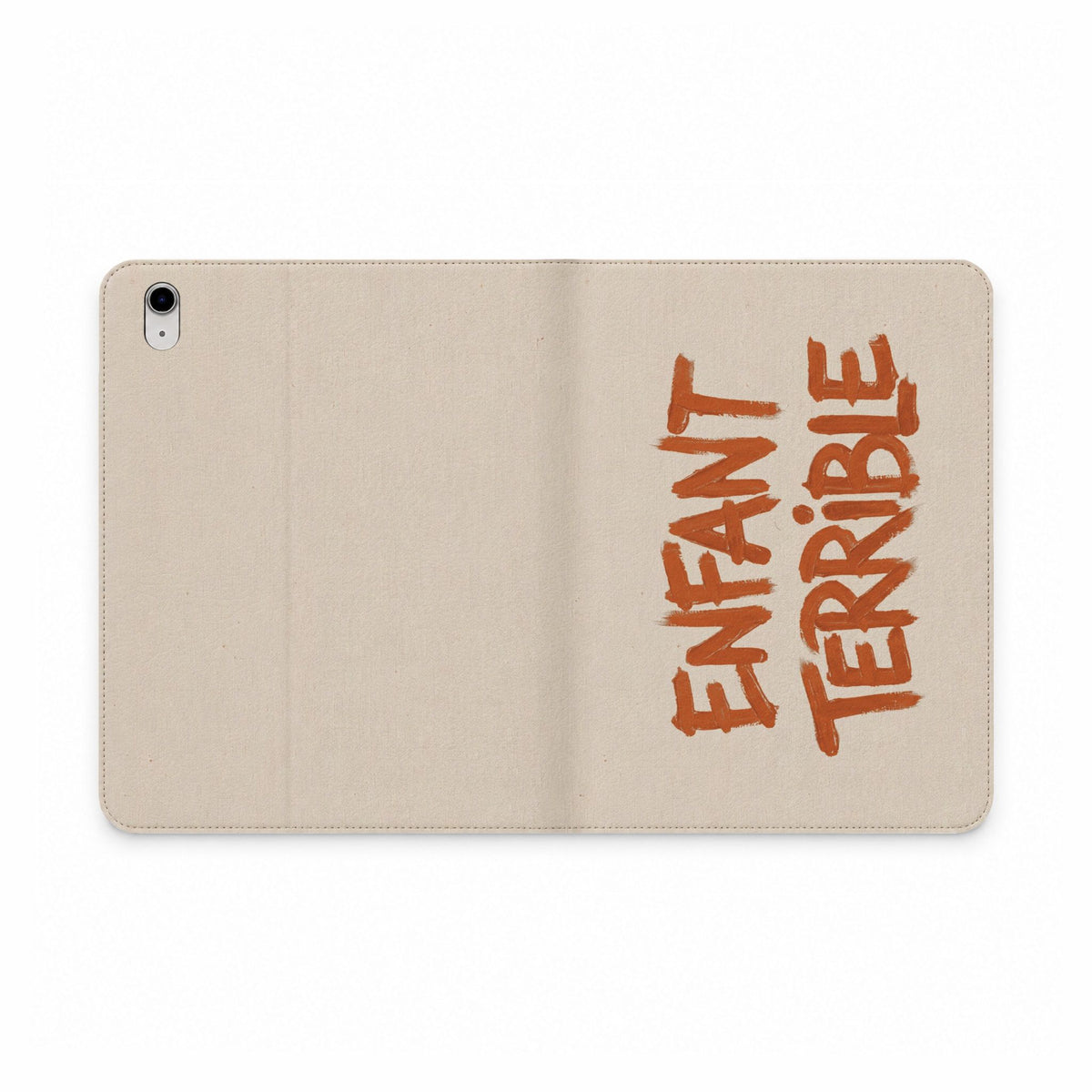 Enfant Terrible Orange iPad Case