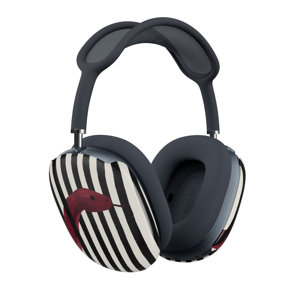 Red Snake Stripes AirPods Max Case