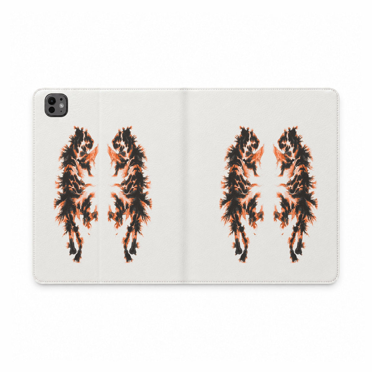 Watercolour Tigers Orange iPad Case