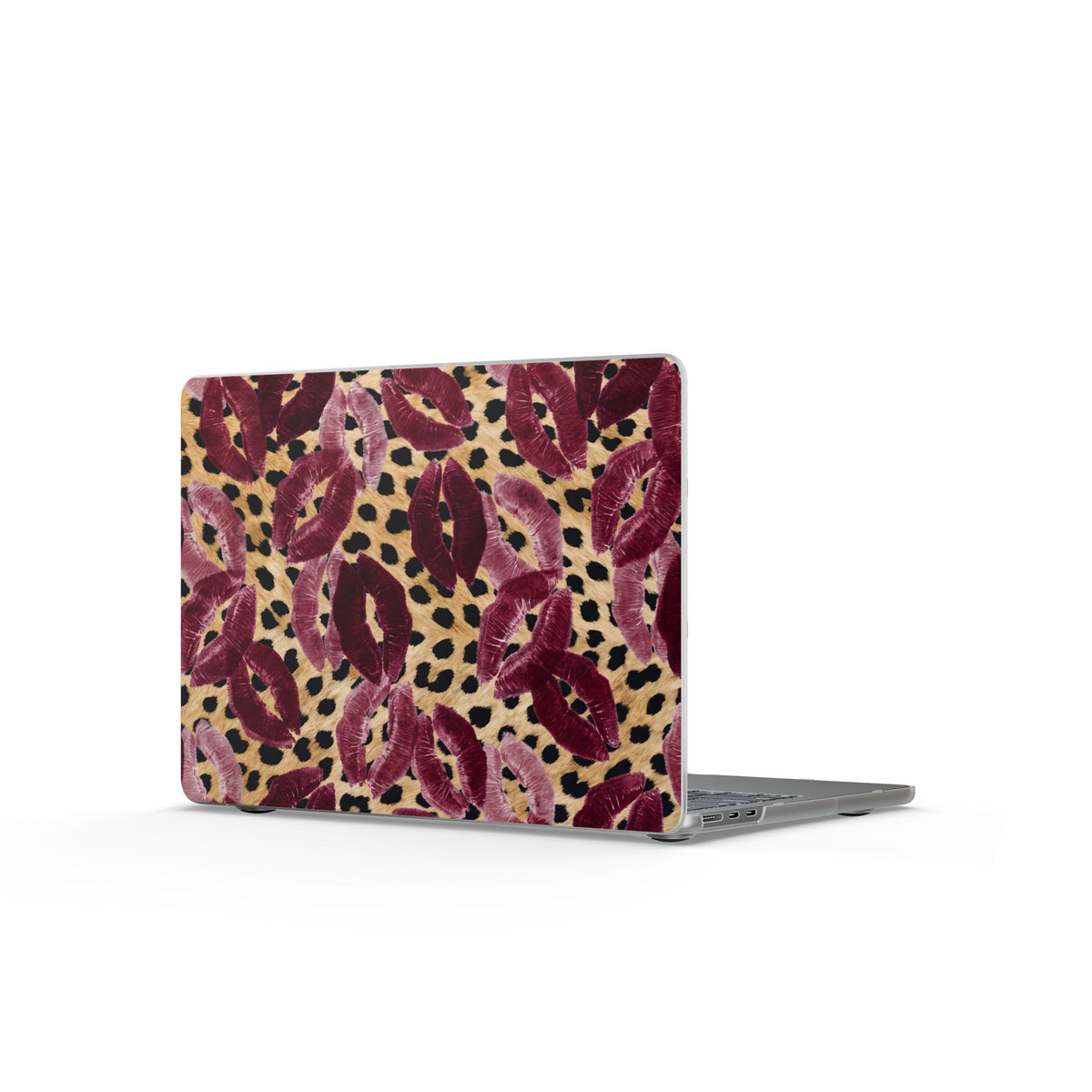 Cheetah Kisses MacBook Case