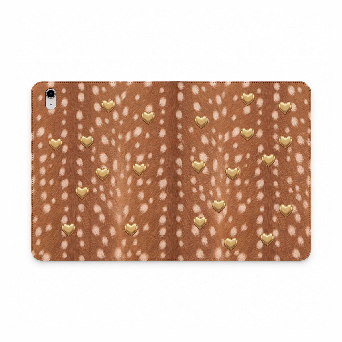 Fawn Hearts iPad Case