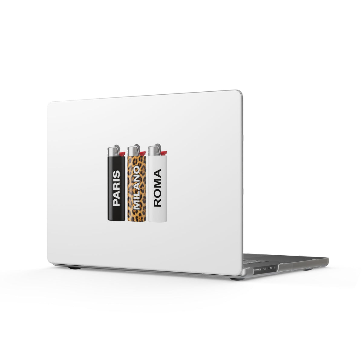 Three Lighters MacBook Case