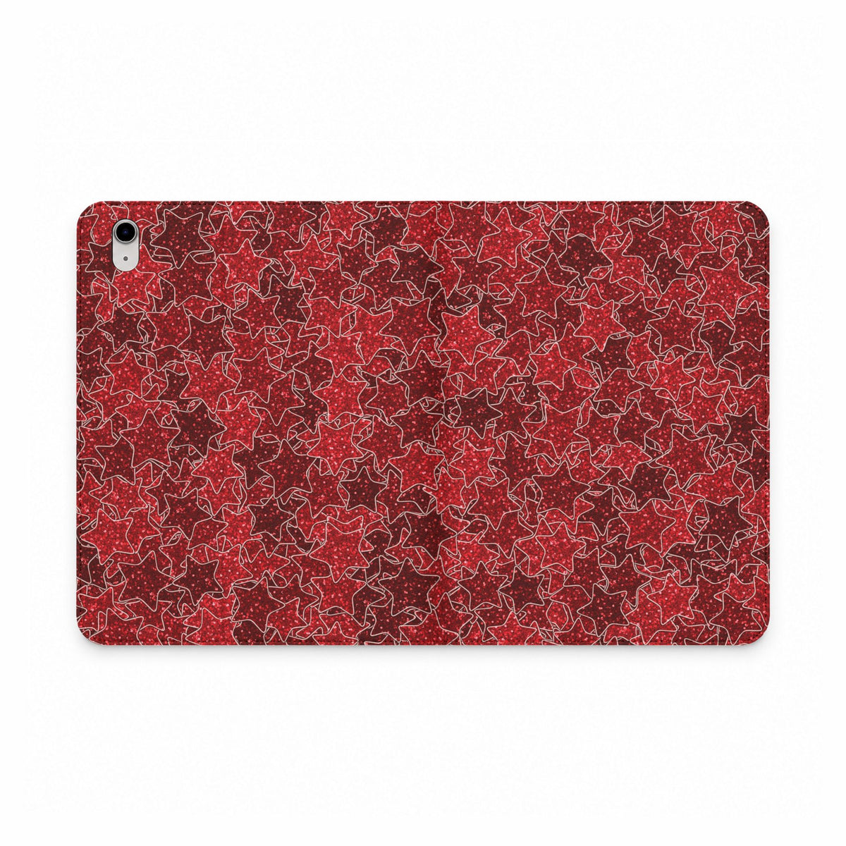 Star Stickers Red iPad Case