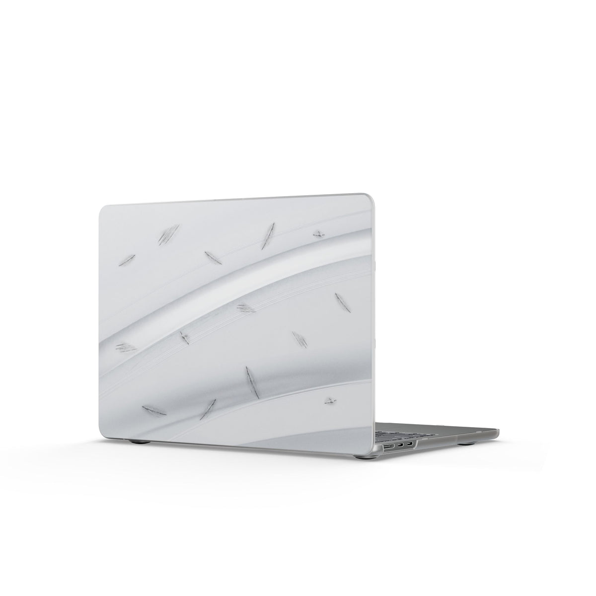 Car Paint White MacBook Case
