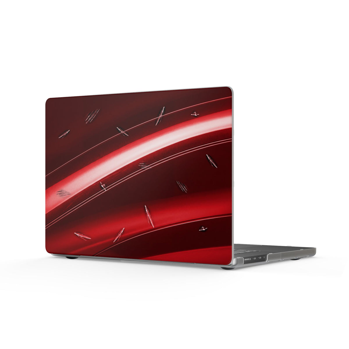 Car Paint Red MacBook Case