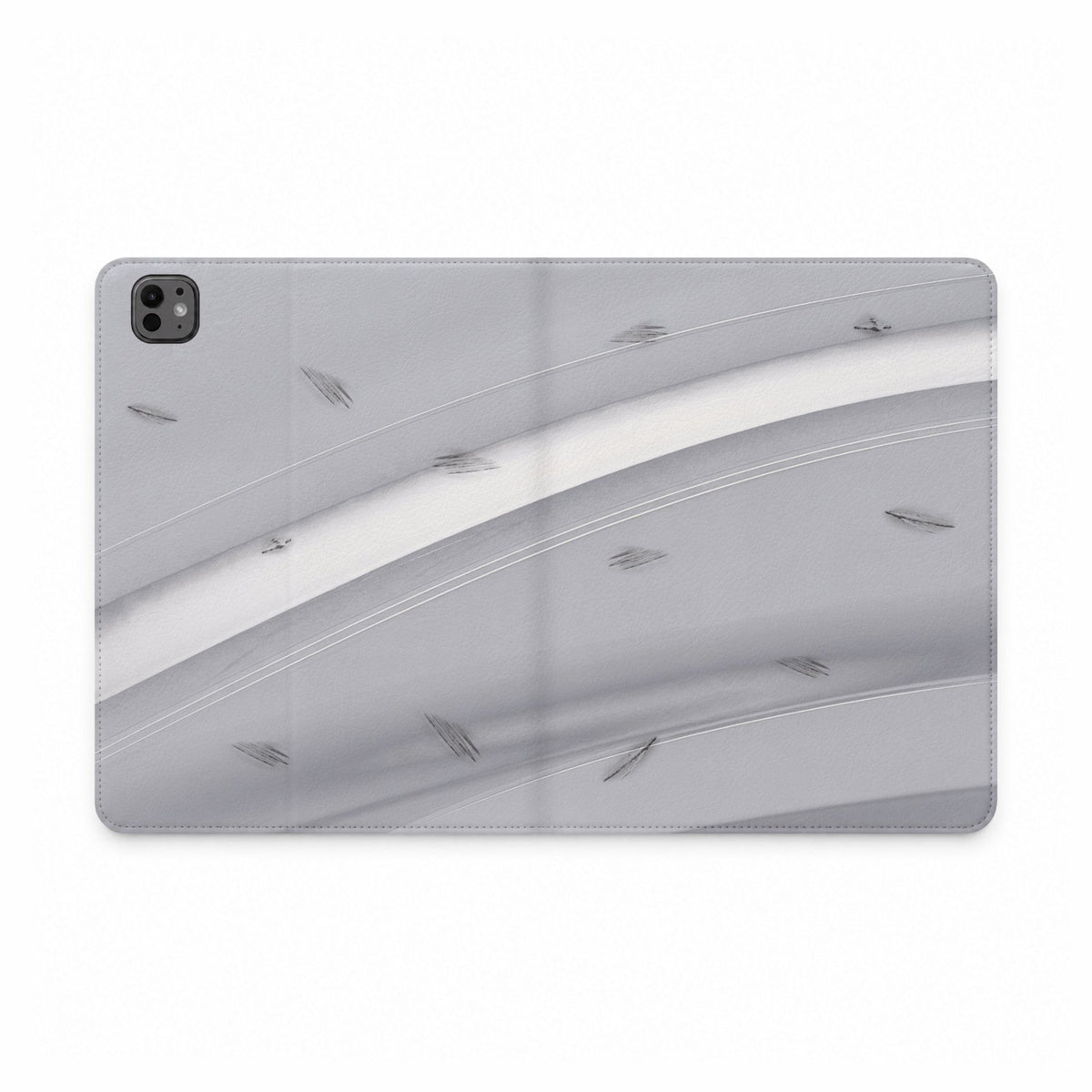 Car Paint Silver iPad Case