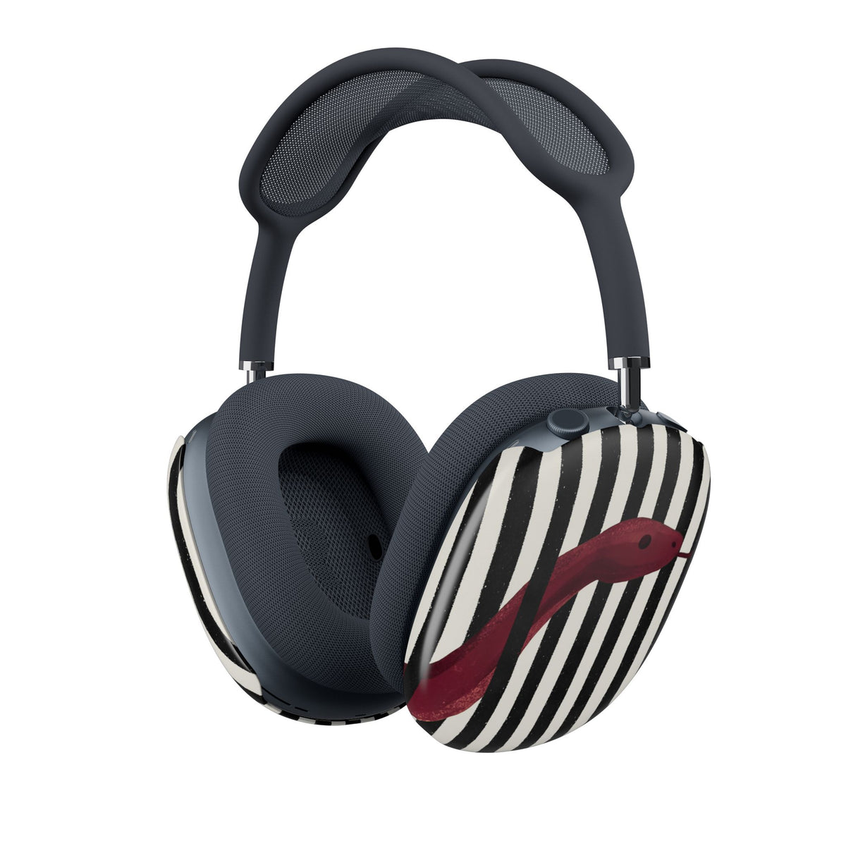 Red Snake Stripes AirPods Max Case