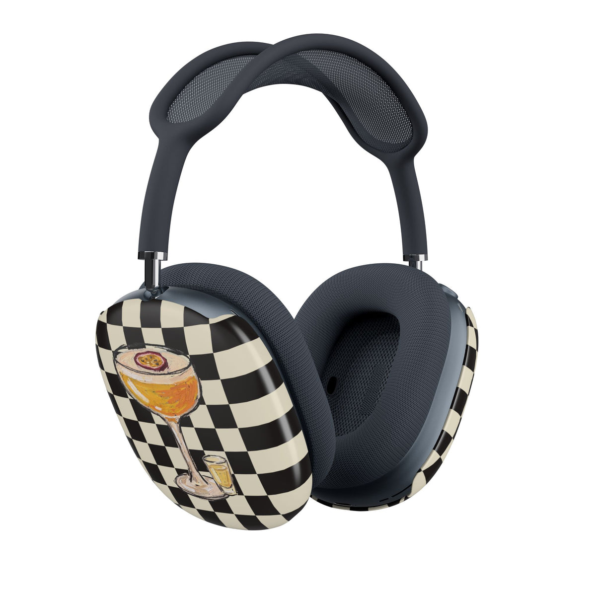 Passionfruit Martini Checker AirPods Max Case