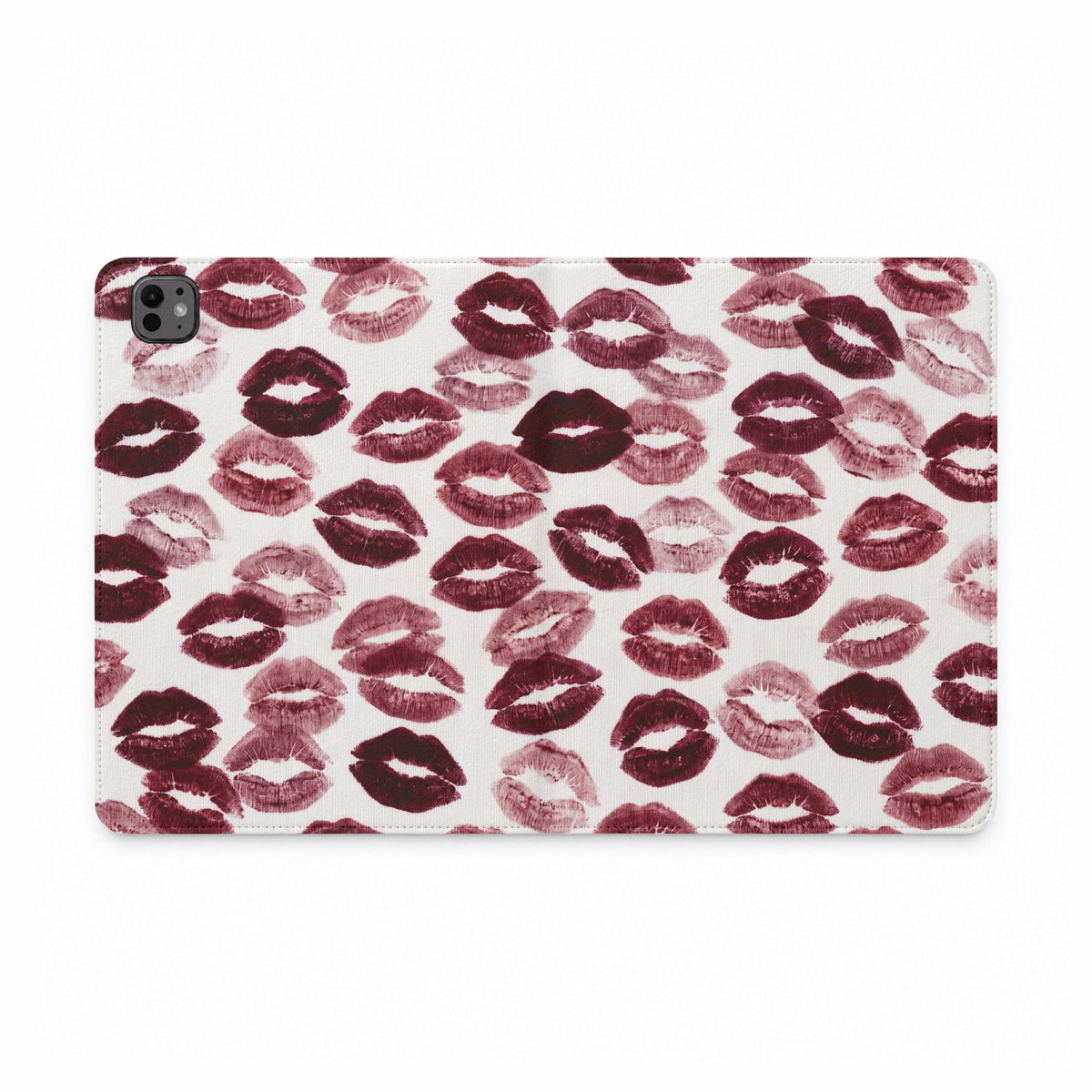 Burgundy Kisses iPad Case