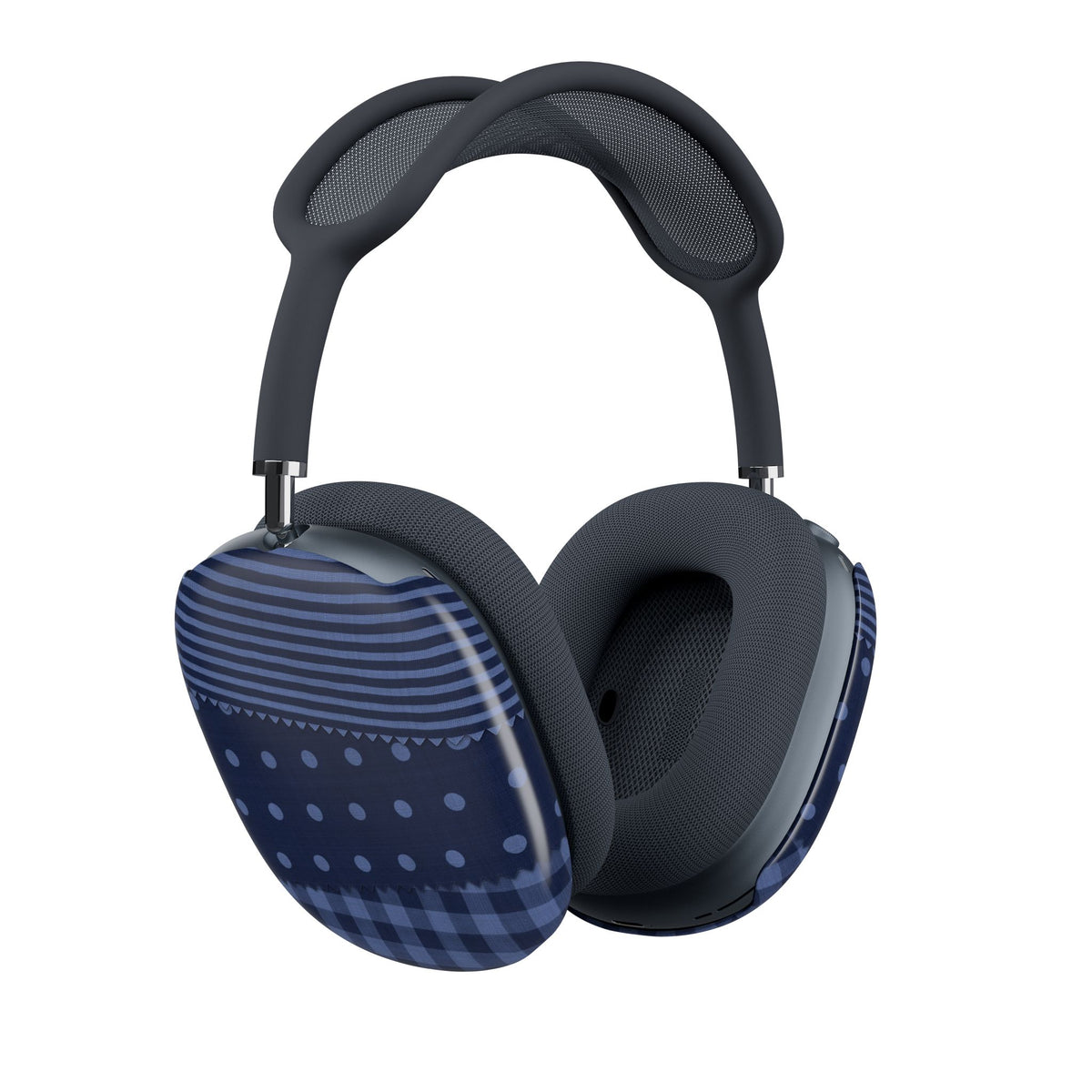 Textile Swatches Navy AirPods Max Case