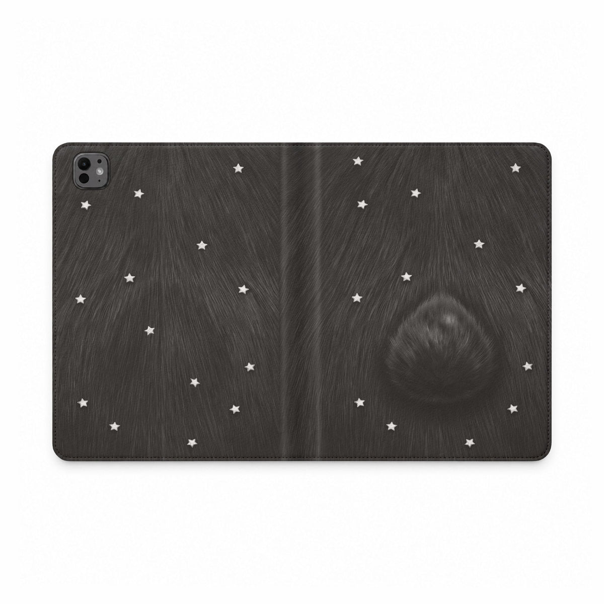 Black Bunny Stars iPad Case