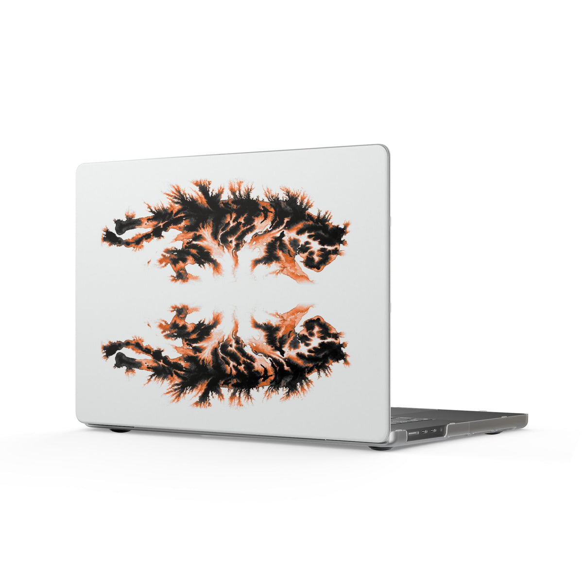 Watercolour Tigers Orange MacBook Case