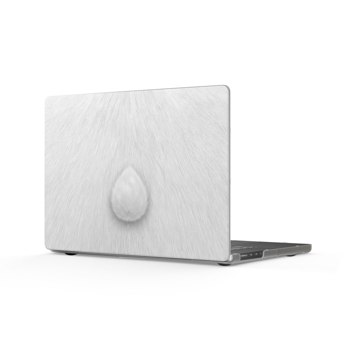 Bunny Fur MacBook Case