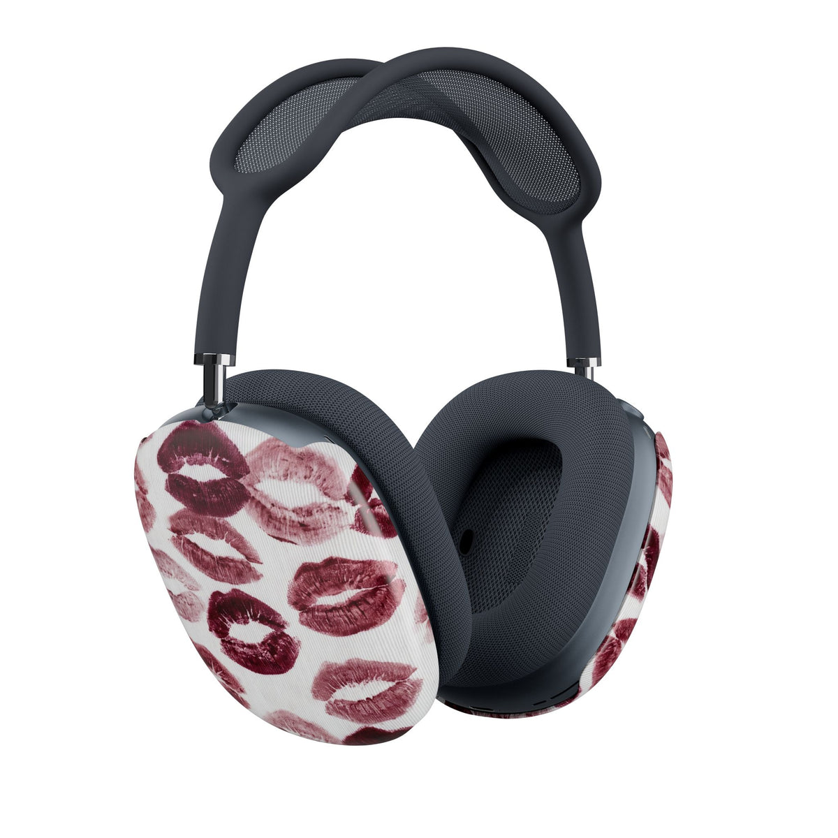 Burgundy Kisses AirPods Max Case