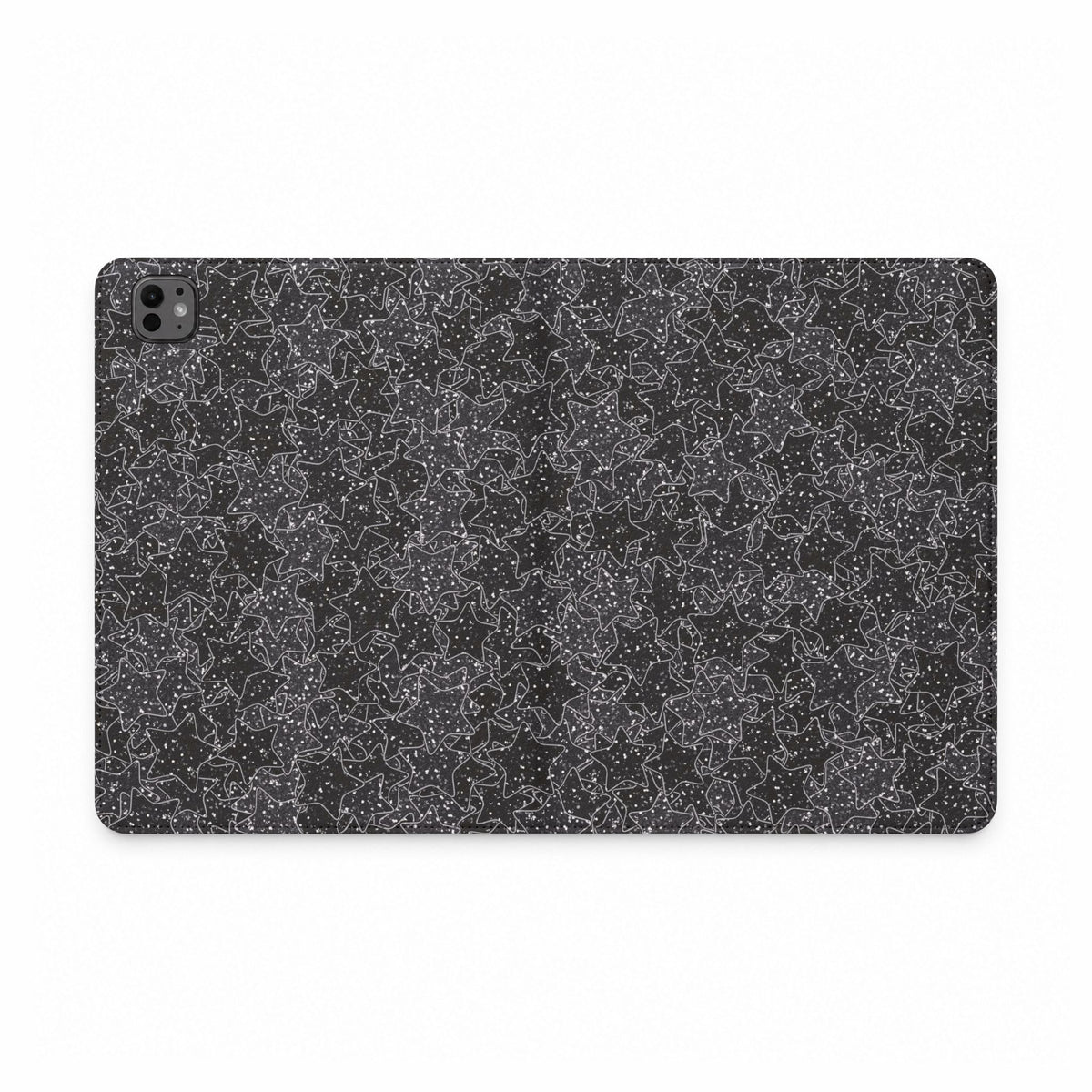Star Stickers Black iPad Case