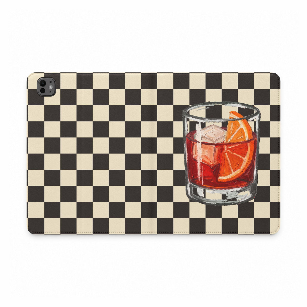 Negroni Checker iPad Case