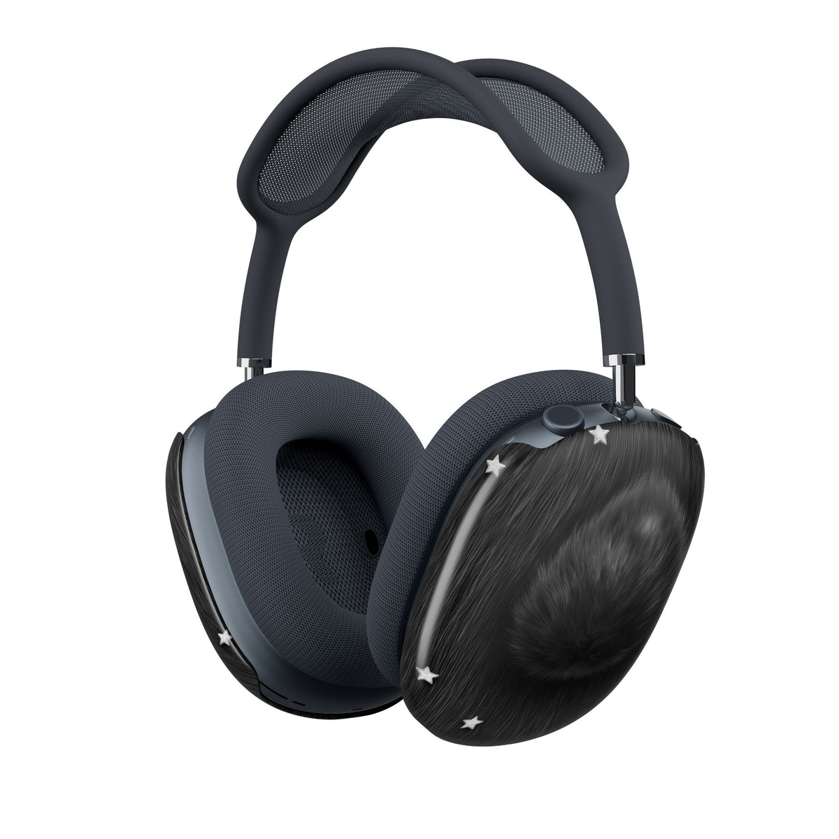 Black Bunny Stars AirPods Max Case