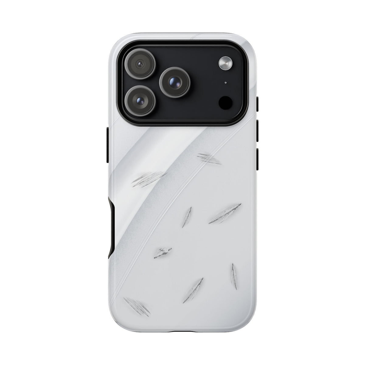 Car Paint White Tough Case on iPhone 18 Pro