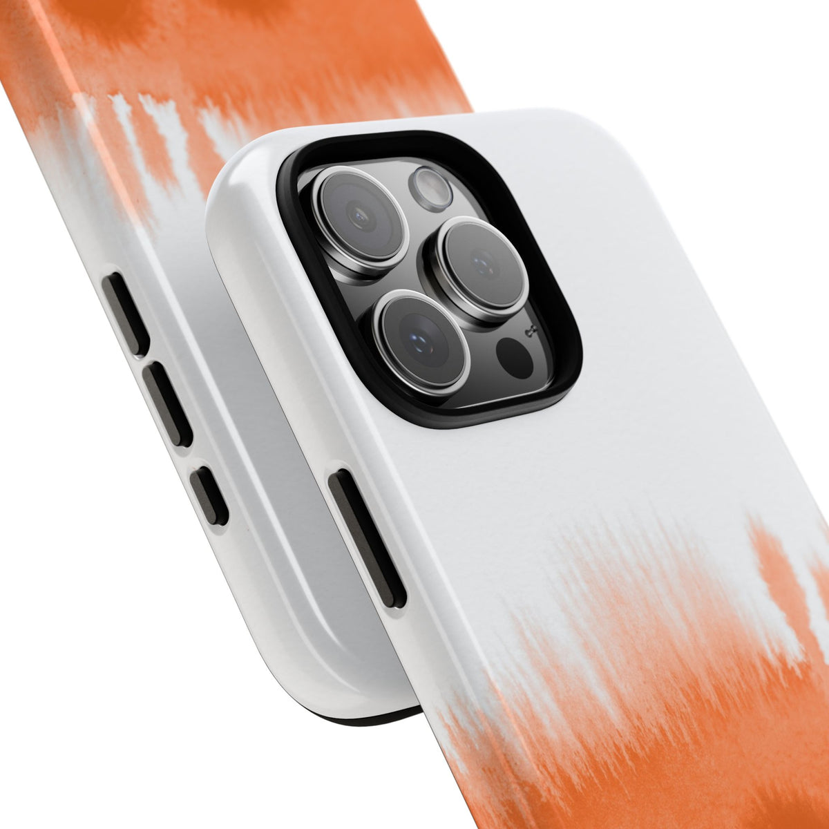 Watercolour Bleed Orange Tough Case close-up