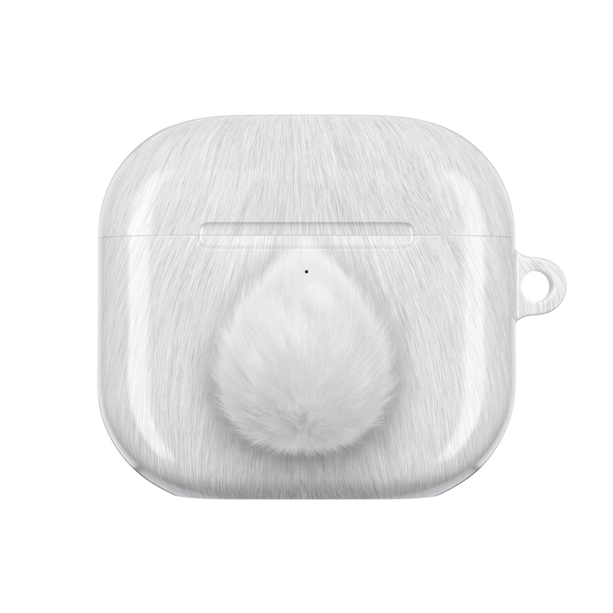 Bunny Fur AirPods Case front