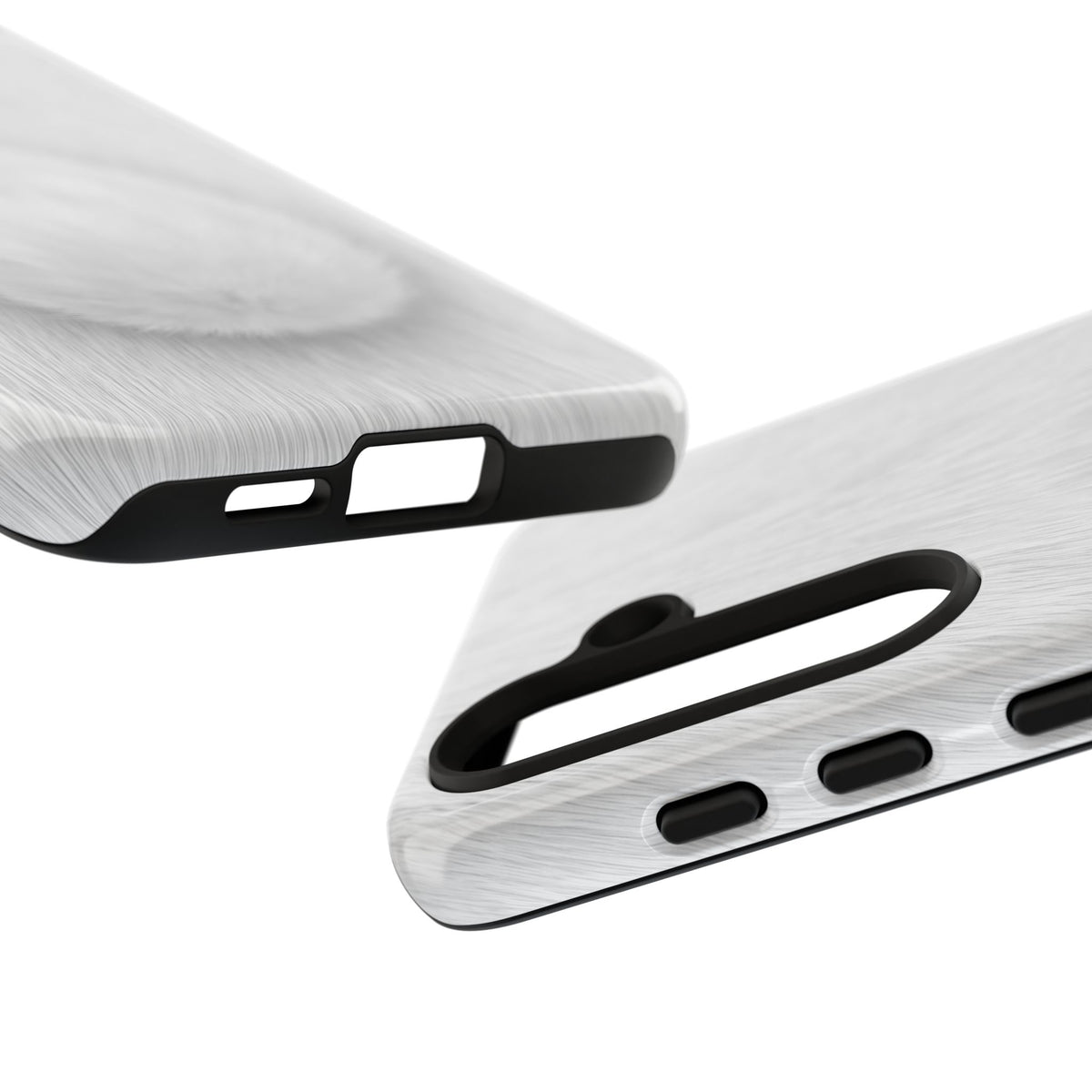 Bunny Fur Tough Case, edge and port detail