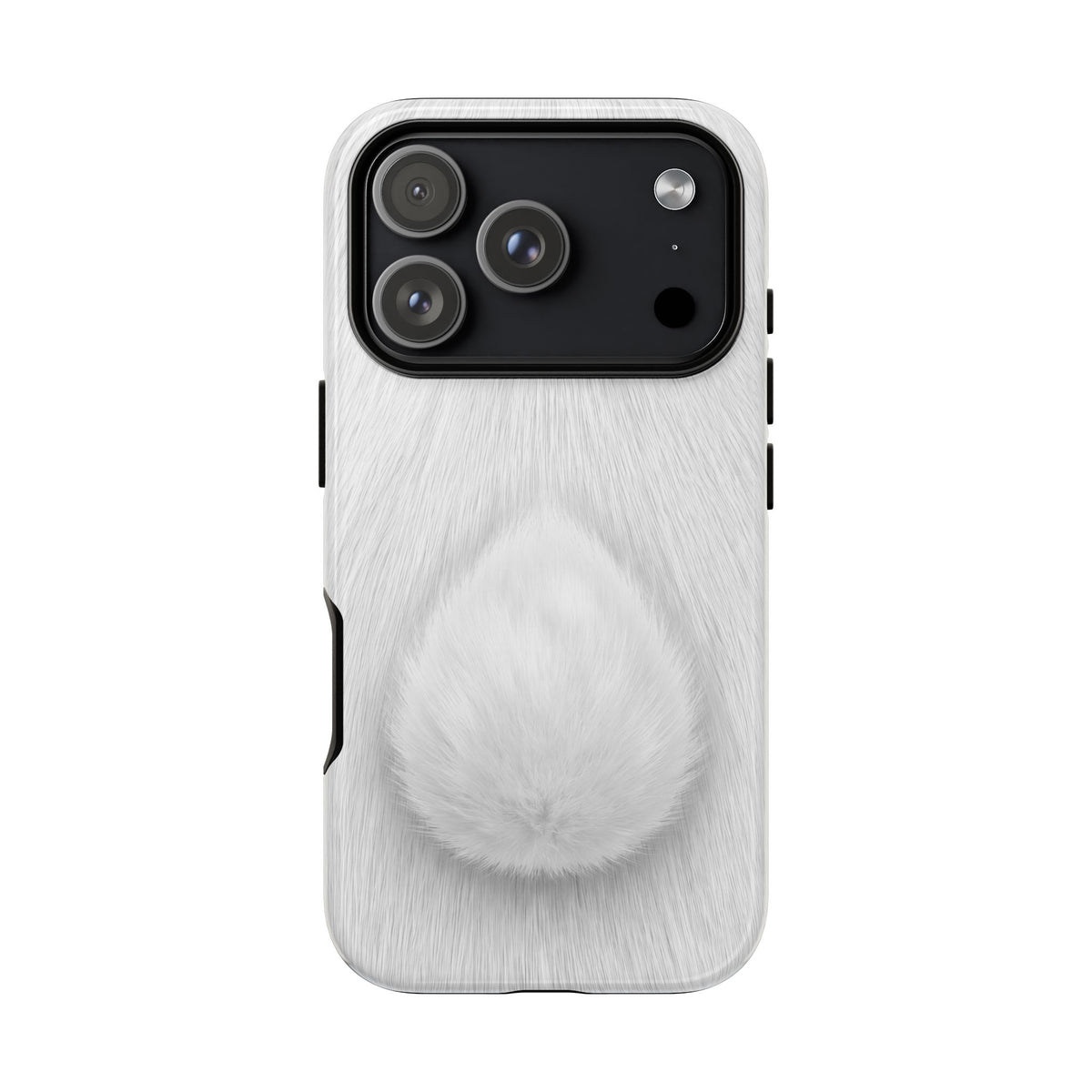 Bunny Fur Tough Case on iPhone 18 Pro