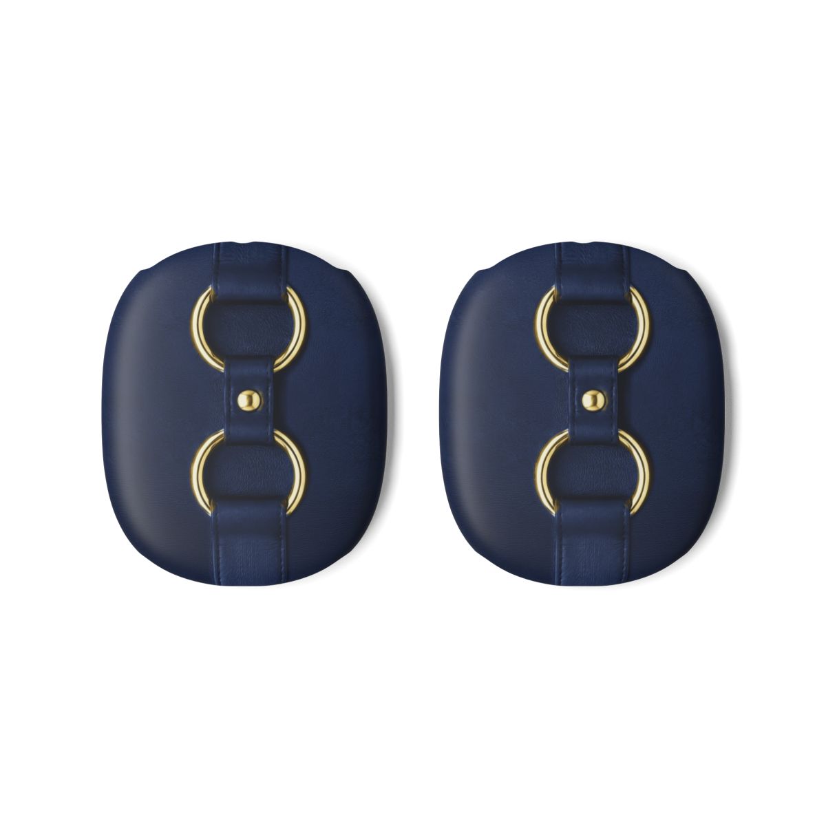 Double Ring Navy Gold AirPods Max Case