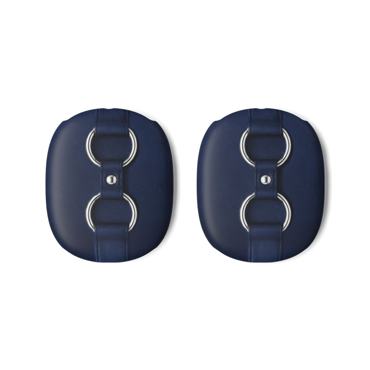 Double Ring Navy Silver AirPods Max Case