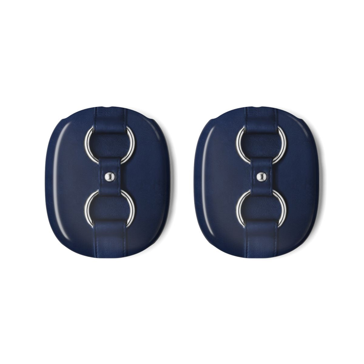 Double Ring Navy Silver AirPods Max Case