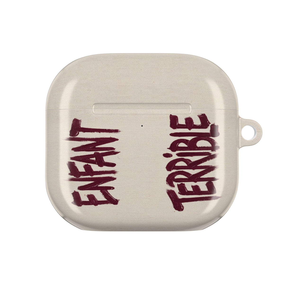 Enfant Terrible Burgundy AirPods Case front