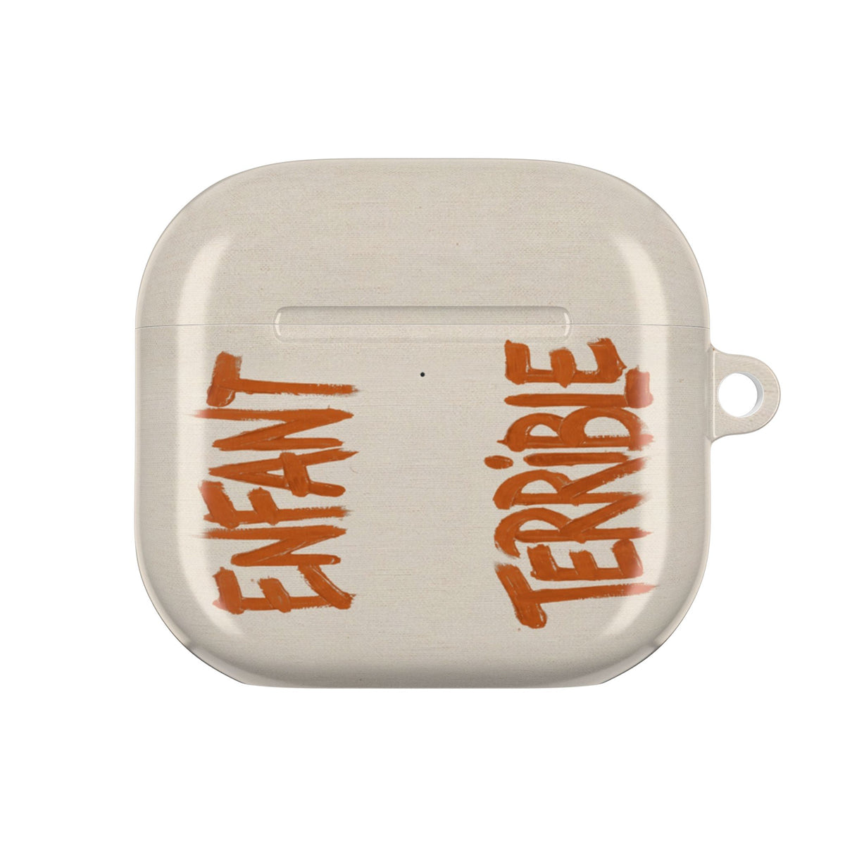 Enfant Terrible Orange AirPods Case front