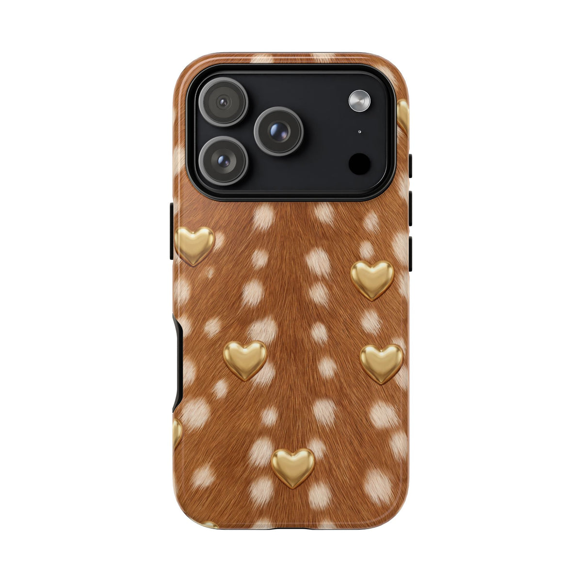 Fawn Hearts Tough Case on iPhone 18 Pro