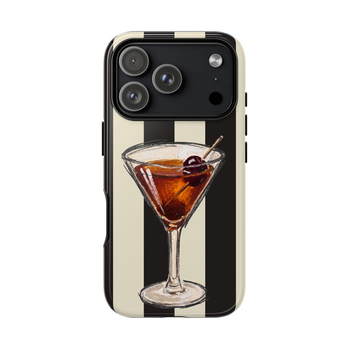 Manhattan Stripes Tough Case on iPhone 18 Pro