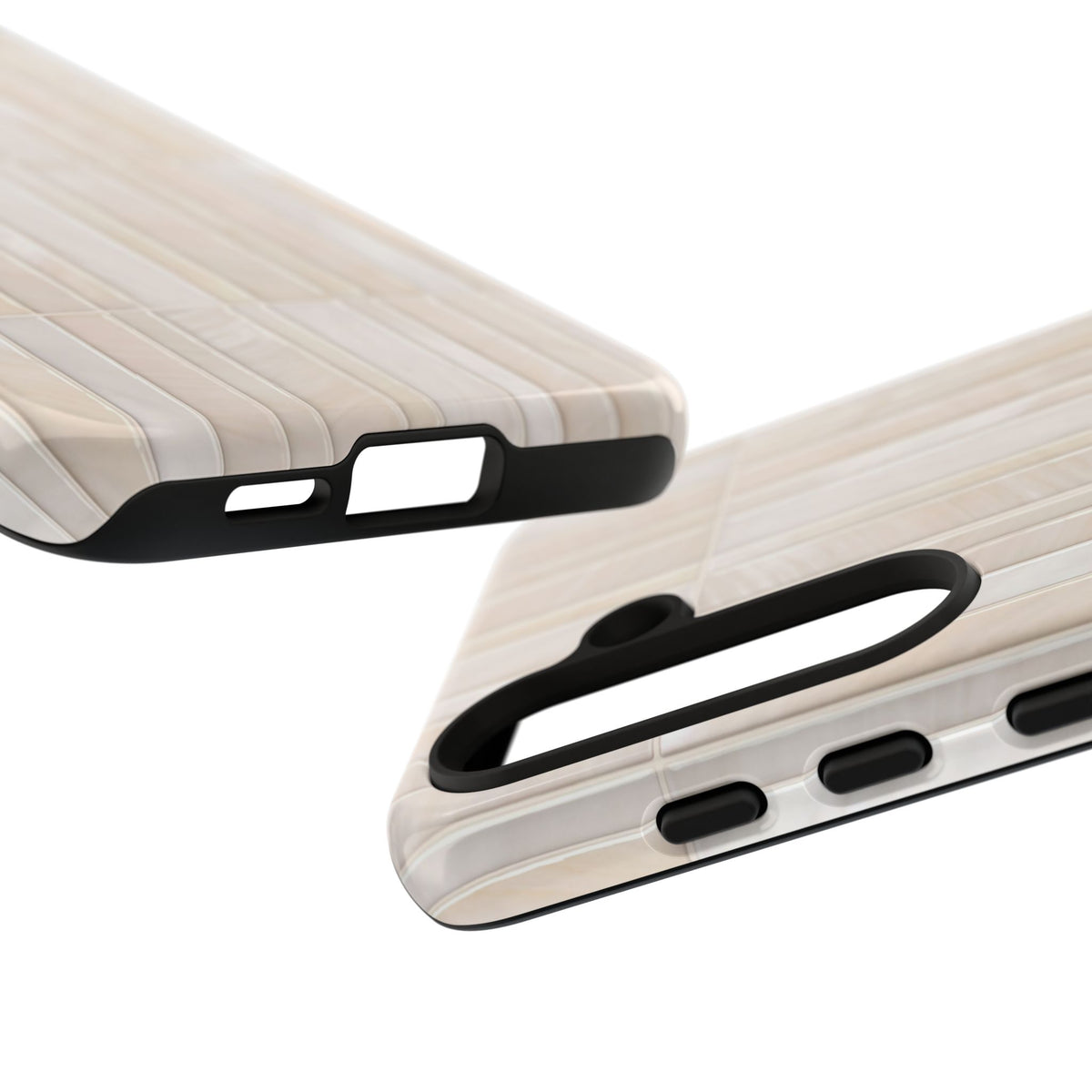Pearl Tiles Tough Case, edge and port detail