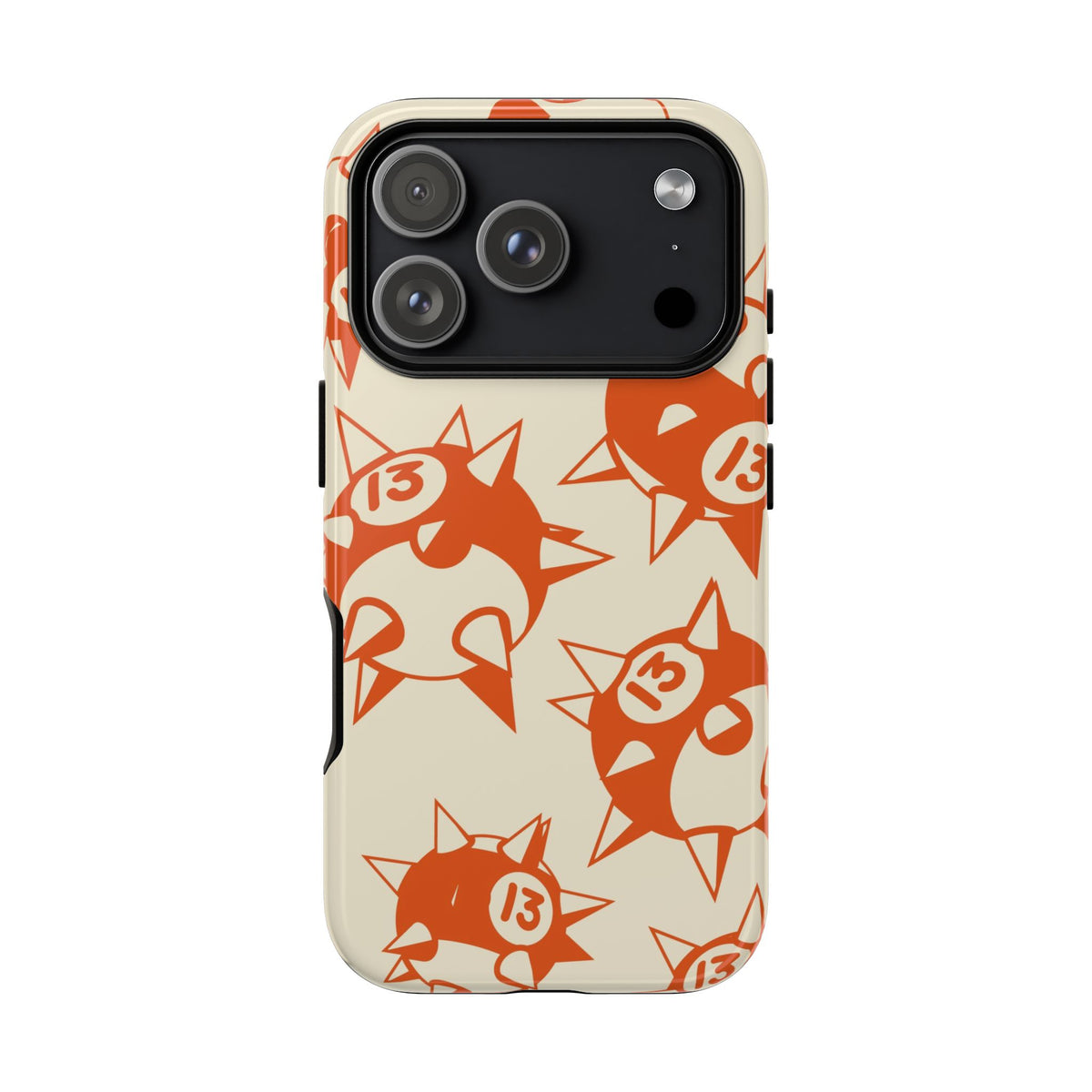 Spiky 13 Balls Tough Case on iPhone 18 Pro