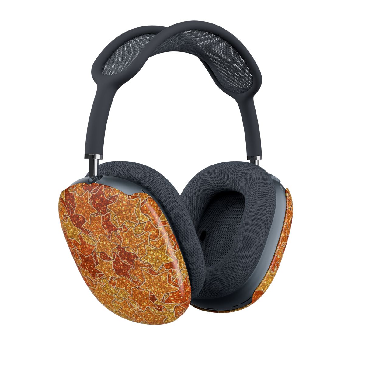 Star Stickers Orange AirPods Max Case